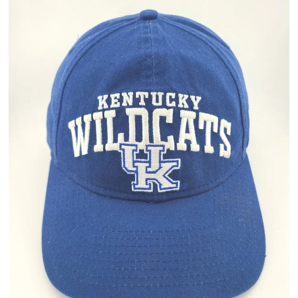 New Era 9TWENTY Kentucky Wildcats Cap Men One Size Blue Adjustable Strapback Hat